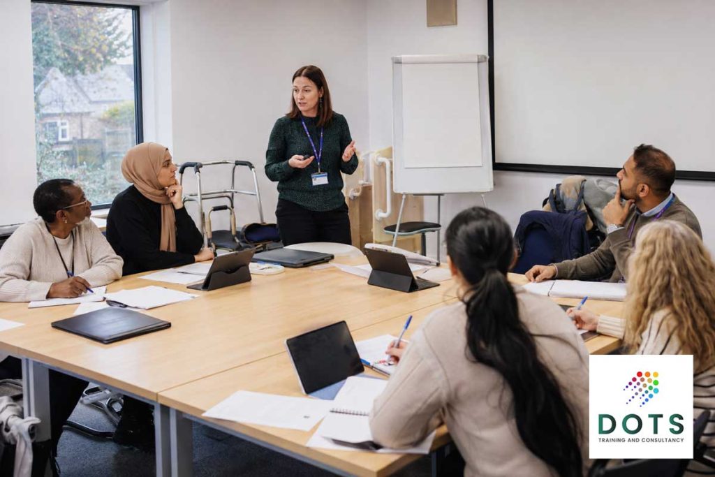 Trusted Assessor training session supporting frontline staff with safe decision making and restrictive practice awareness